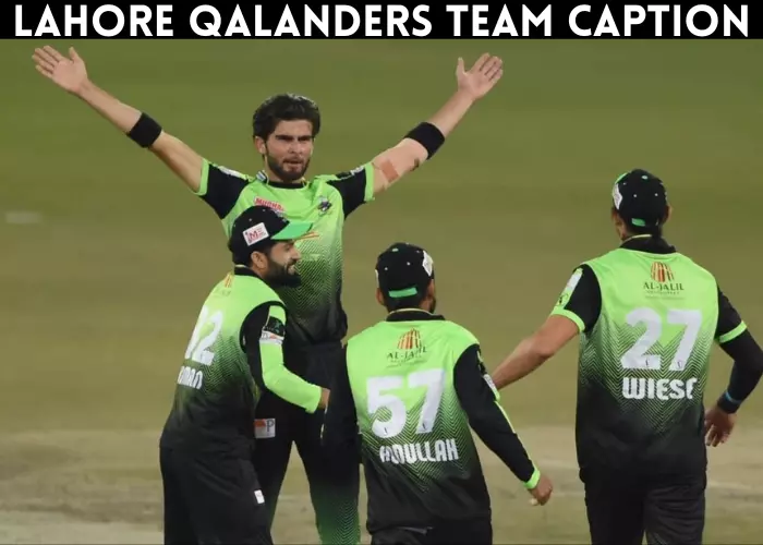 Lahore qalanders team caption
