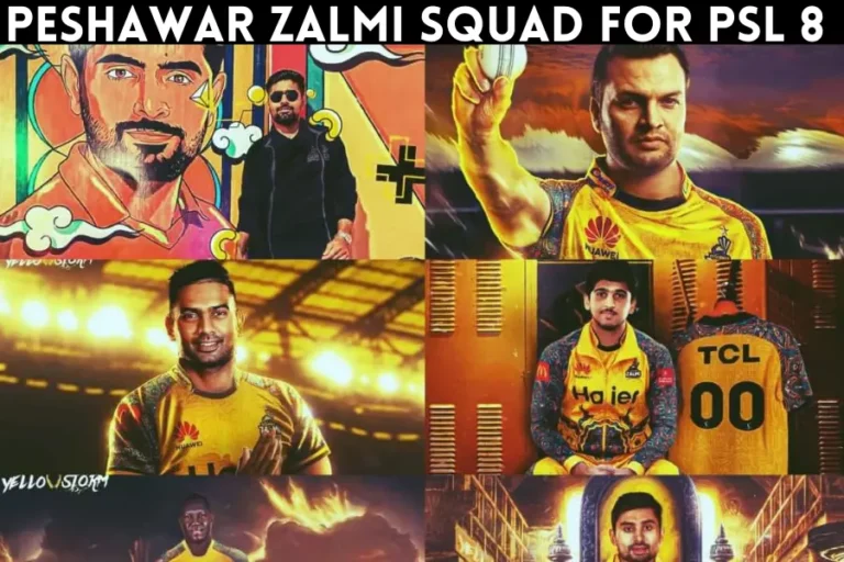 Peshawar Zalmi Squad for PSL 8 [Strength & Weakness]