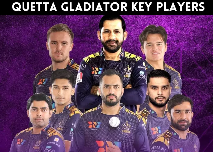 Quetta Gladiator key players