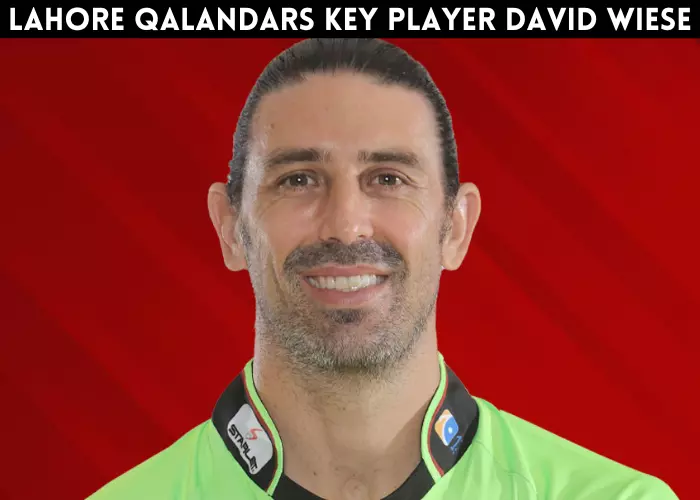 Lahore Qalandars key player David Wiese