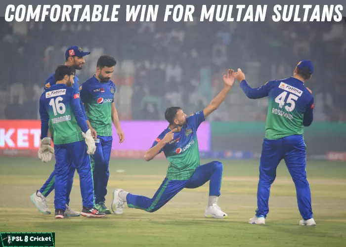 Comfortable win for Multan sultans