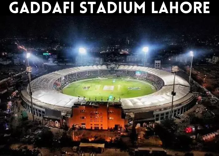 Gaddafi stadium Lahore