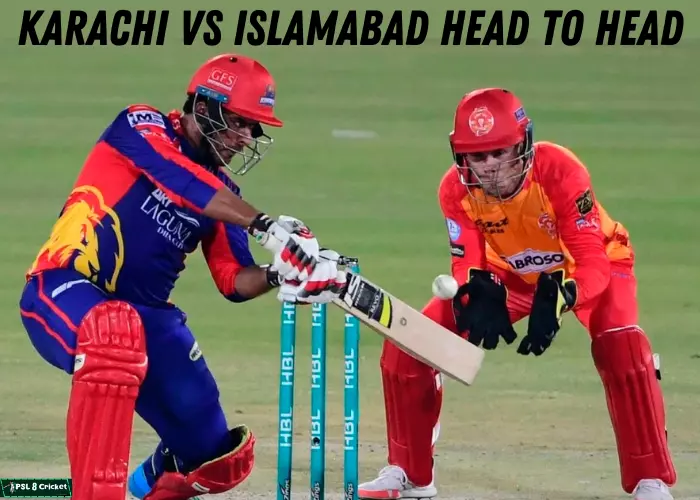 Karachi VS Islamabad Head to Head