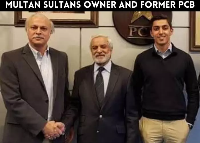 Multan Sultans owner with former PCB