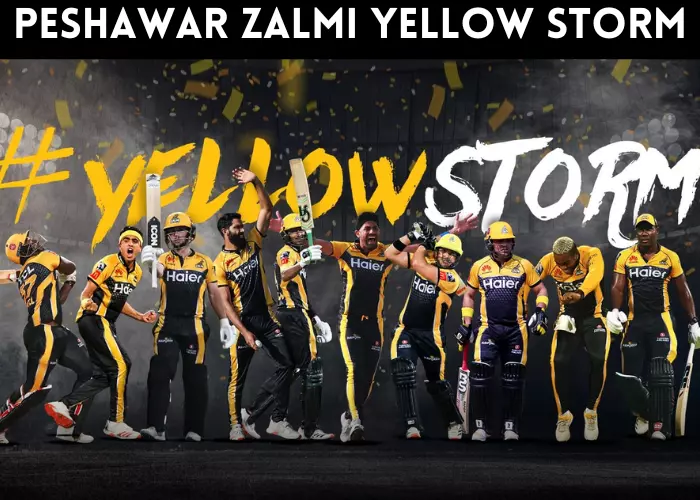 Peshawar Zalmi yellow storm