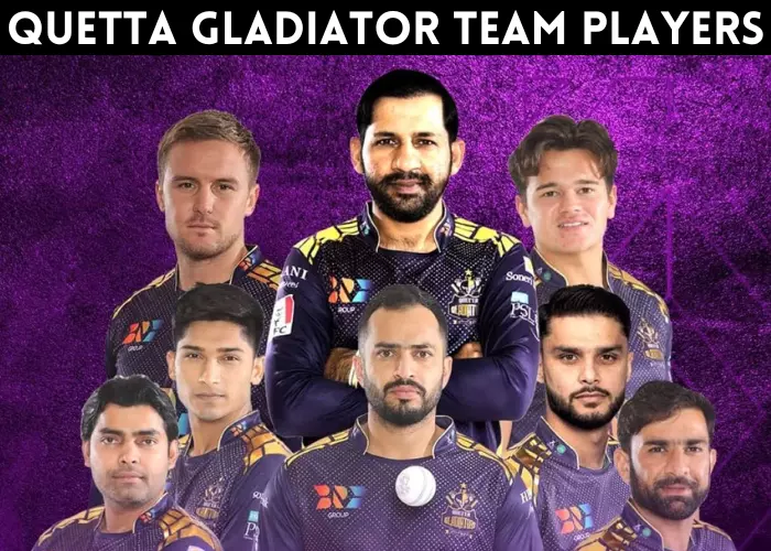 Quetta Gladiator Team players