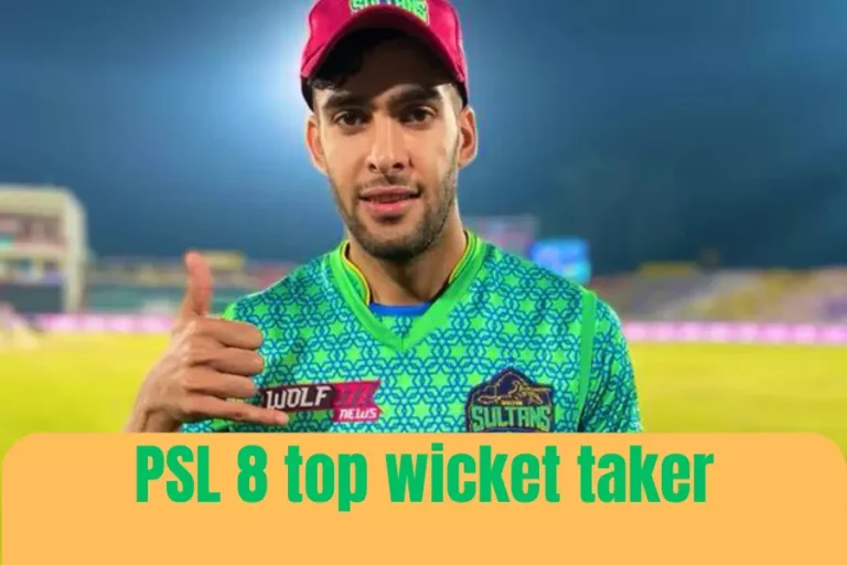 PSL 8 Top Wicket Taker is Abbas Afridi