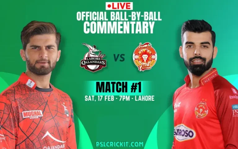 LQ vs IU Live PSL 9 Match#1 [Lahore vs Islamabad]