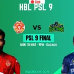 Pakistan Super League Final [IU Vs MS PSL 9 Final Live]